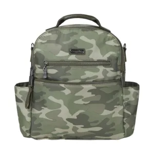 Baggallini Houston Convertible Backpack Tote Bag - Green Camo - ONLINE STORE CREDIT/EXCHANGE ONLY