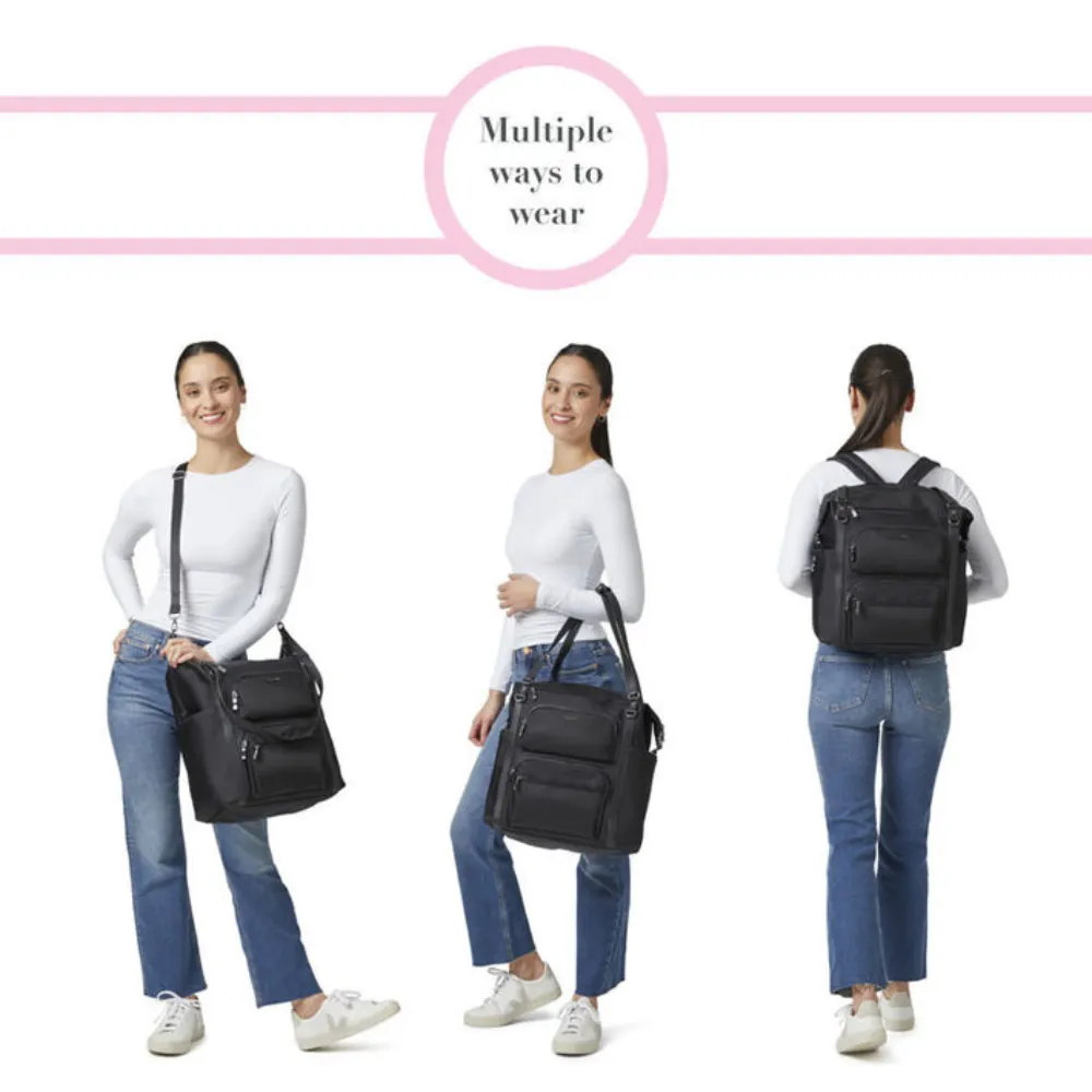 Baggallini Nolita Convertible Black Backpack (Women's)