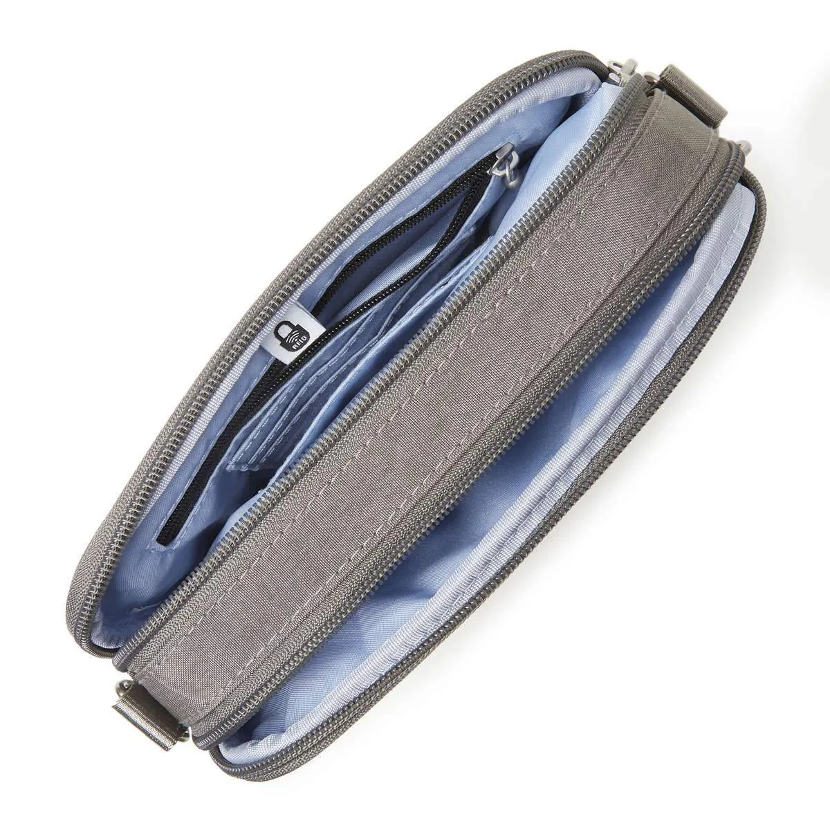 Baggallini RFID Festival Bag - Sterling Shimmer