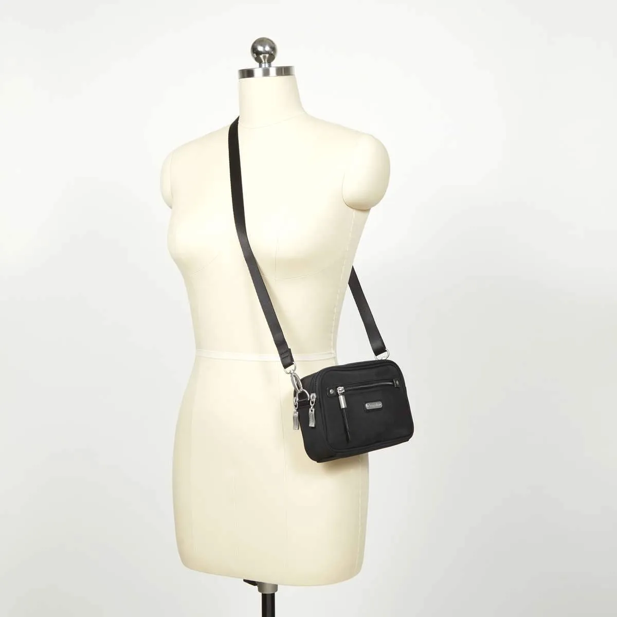 Baggallini RFID Festival Bag - Sterling Shimmer