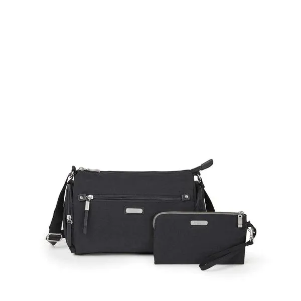 Baggallini Road Trip Hobo Bag w/Phone Wristlet