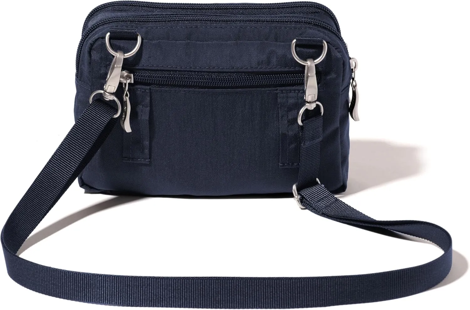 Baggallini Women Triple Zip Bag with Wallet