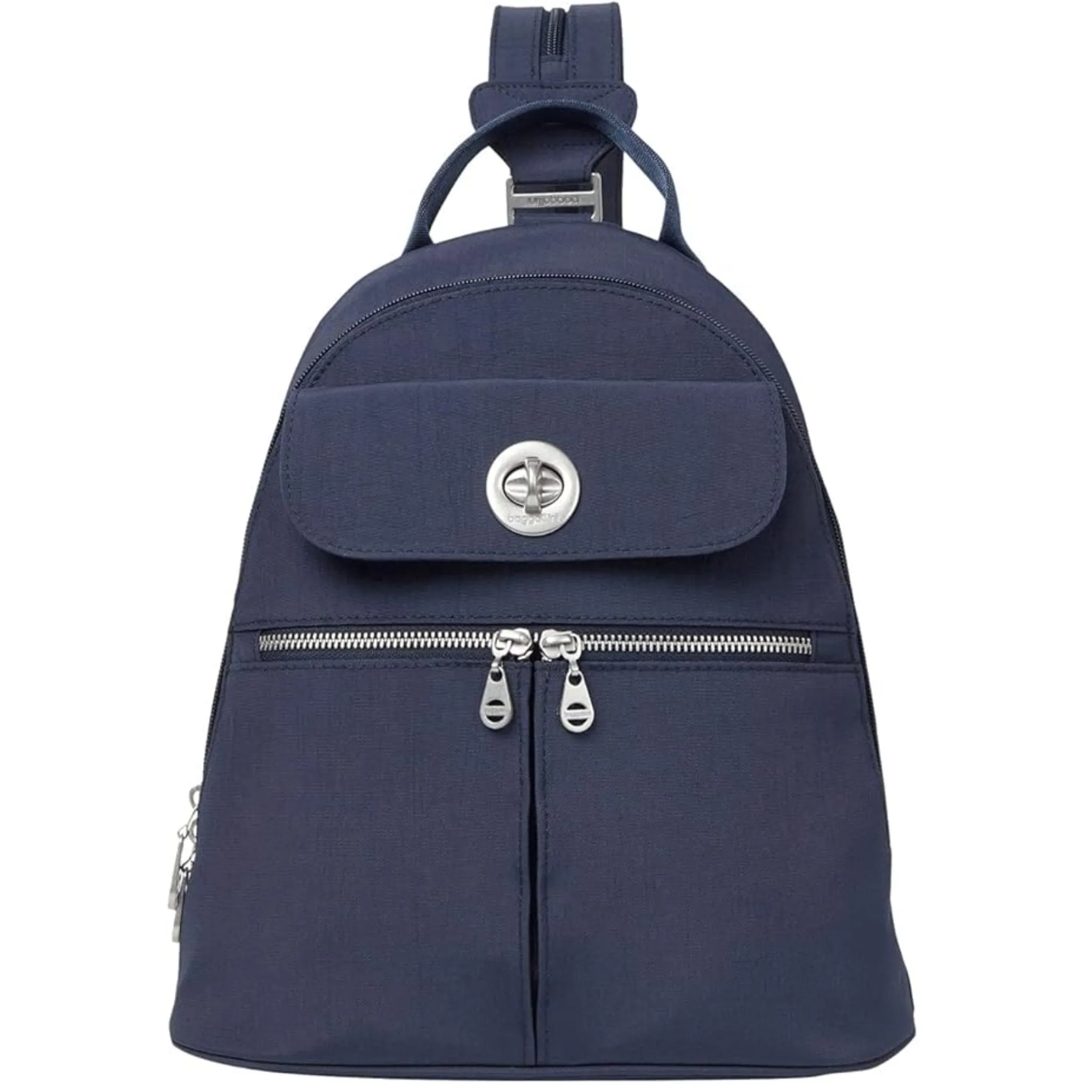Baggallini Women's Naples Convertible Backpack - French Navy