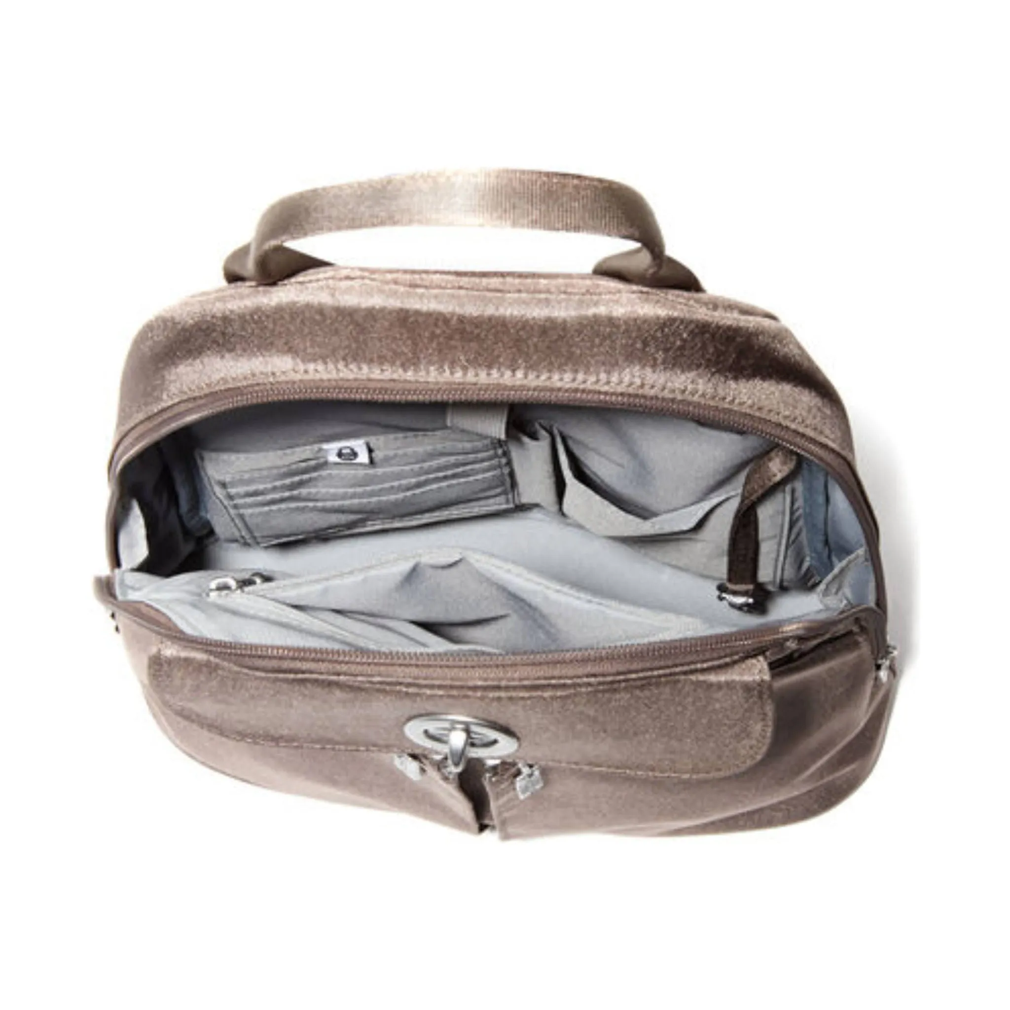 Baggallini Women's Naples Convertible Backpack - Portobello Shimmer