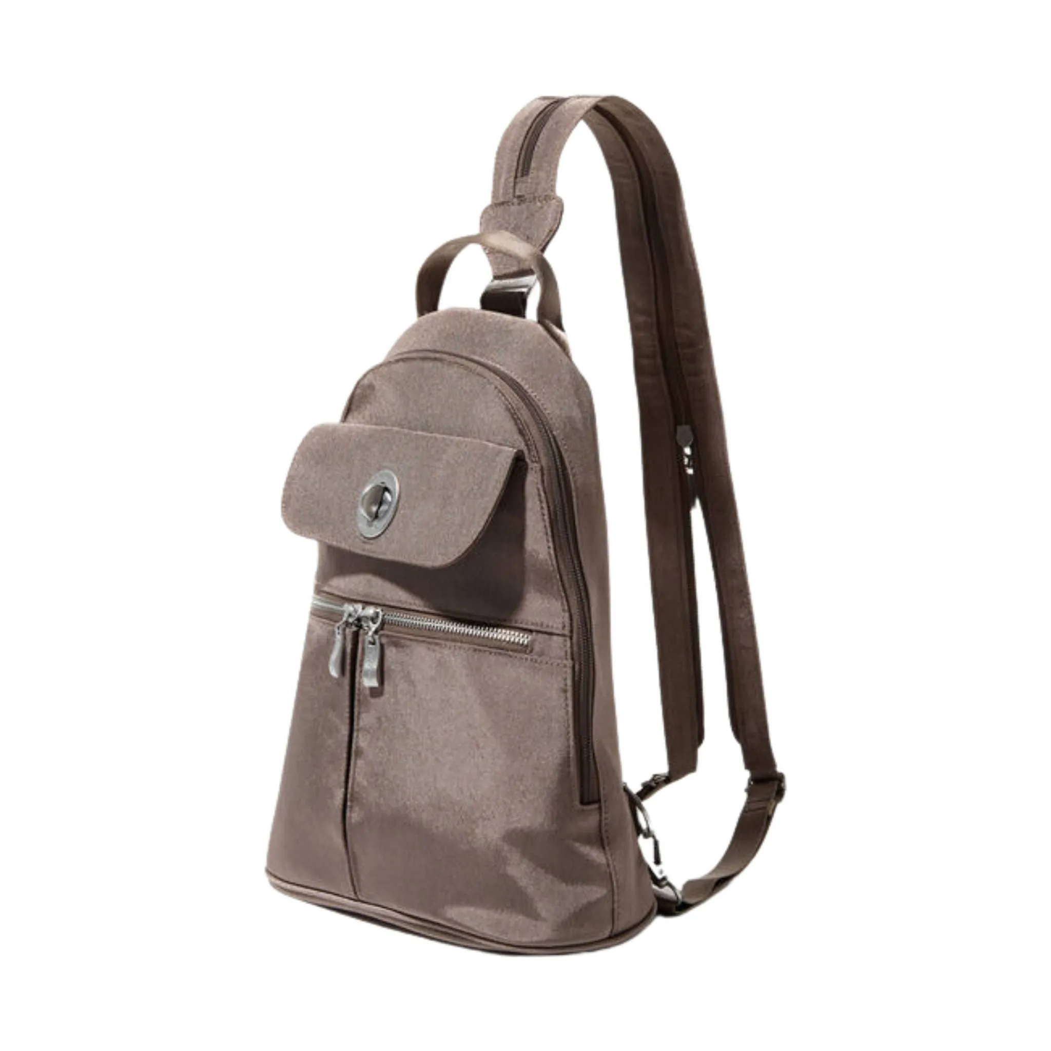 Baggallini Women's Naples Convertible Backpack - Portobello Shimmer
