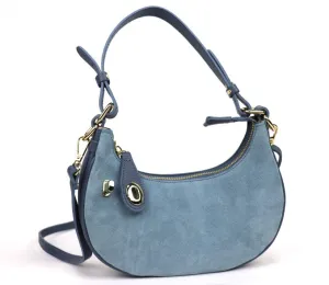 Bagitali Ebony Small Shoulder / Crossbody Bag - Denim