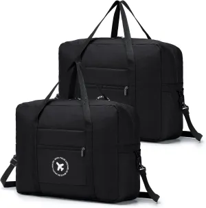 BAGROUPS Cabin Bag Hand Luggage Bag for Aeroplane Foldable Travel Backpack Waterproof Nylon Men Women Luggage Bag Travel Suitcase