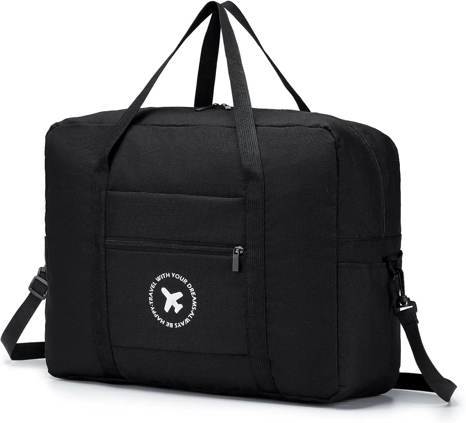 BAGROUPS Cabin Bag Hand Luggage Bag for Aeroplane Foldable Travel Backpack Waterproof Nylon Men Women Luggage Bag Travel Suitcase