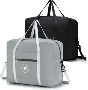 BAGROUPS Cabin Bag Hand Luggage Bag for Aeroplane Foldable Travel Backpack Waterproof Nylon Men Women Luggage Bag Travel Suitcase
