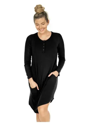 Bamboo Maternity & Nursing Nightgown