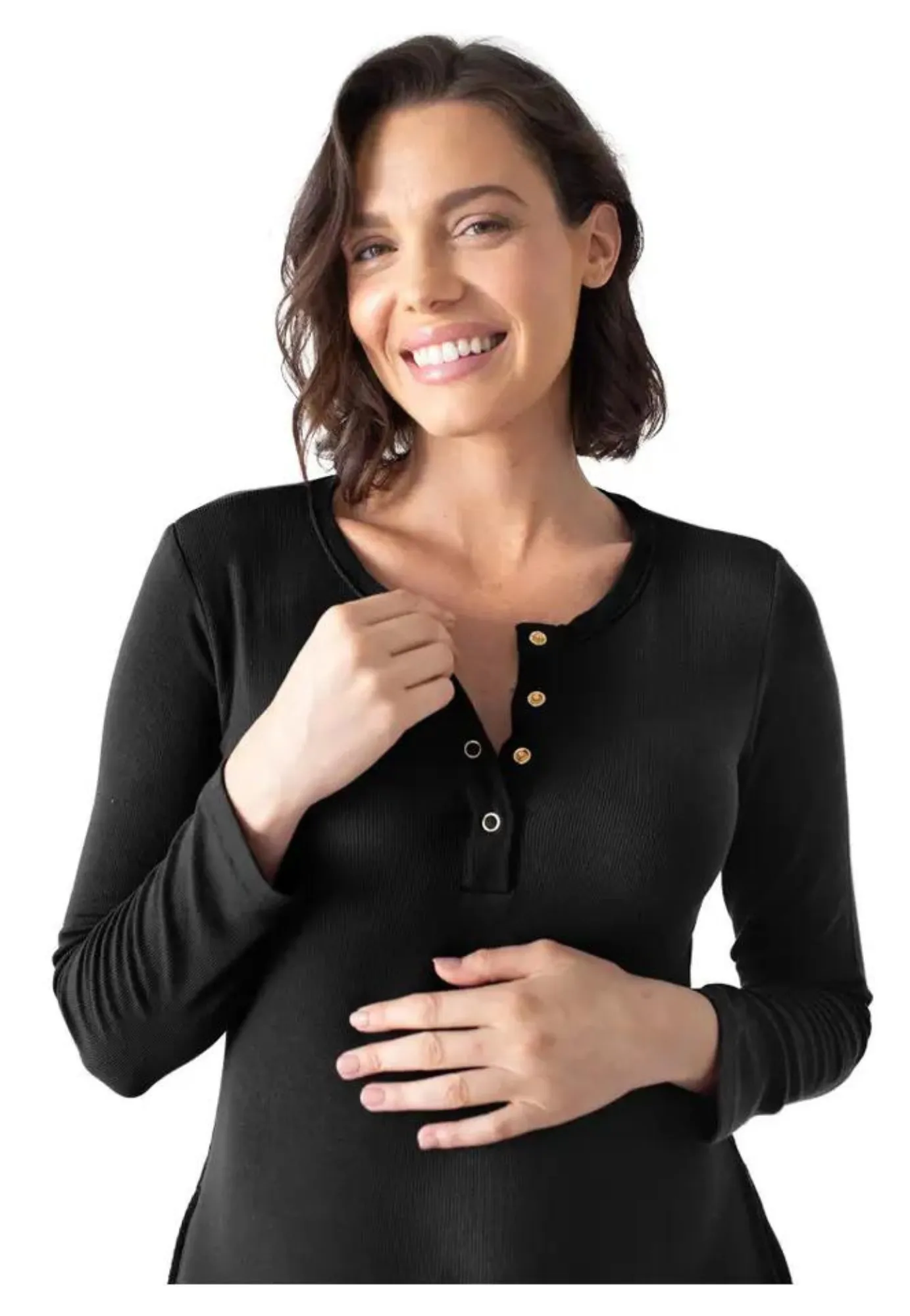 Bamboo Maternity & Nursing Nightgown