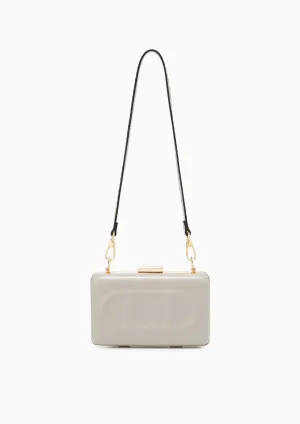 Barney Clutch With Chain  - Taupe