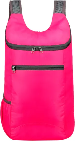 Beach Tote Bag Folding Hiking Backpack Lightweight Sport Day-Pack Suitable For Gym Mens Outdoor Climb Beach Travel X