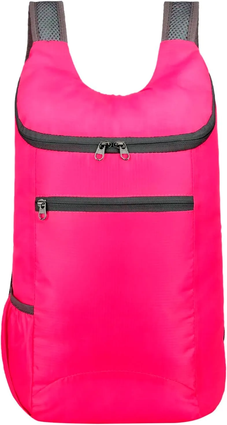 Beach Tote Bag Folding Hiking Backpack Lightweight Sport Day-Pack Suitable For Gym Mens Outdoor Climb Beach Travel X