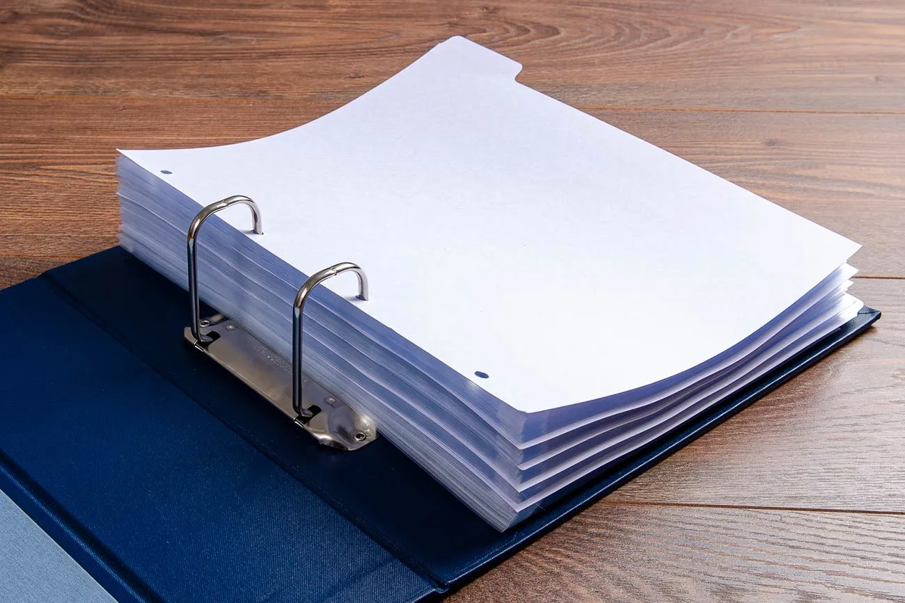Bespoke Personalised A4 Medical Portfolio (Ring Binder Mechanism)