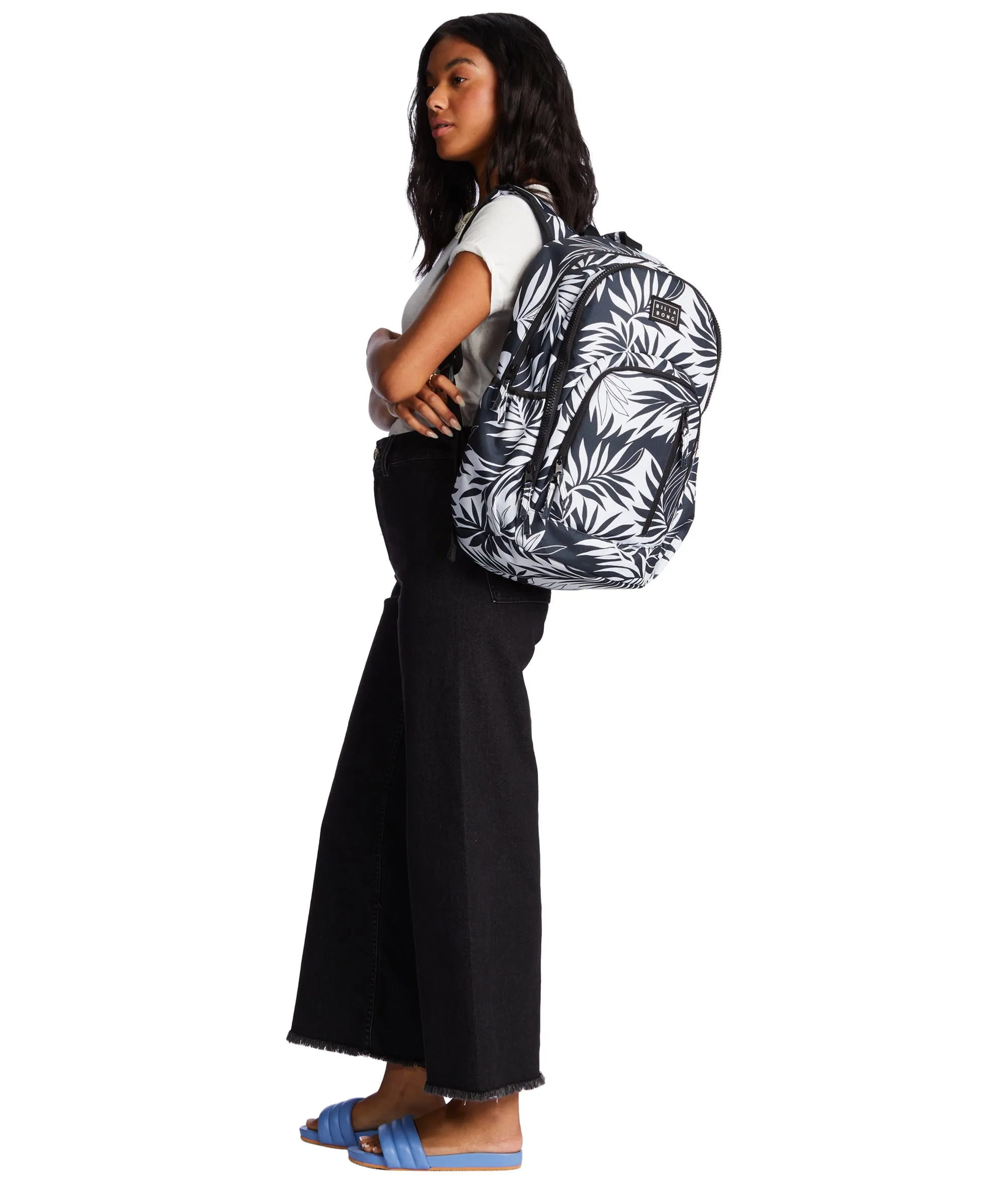 Billabong Roadie Backpack-Antique White 1