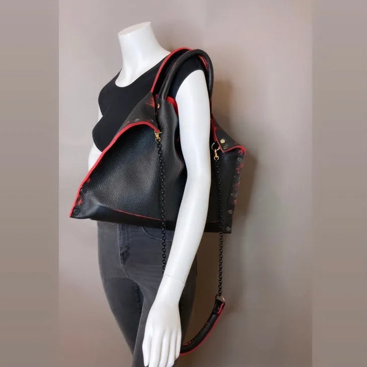 Black & Red Michelle Bag