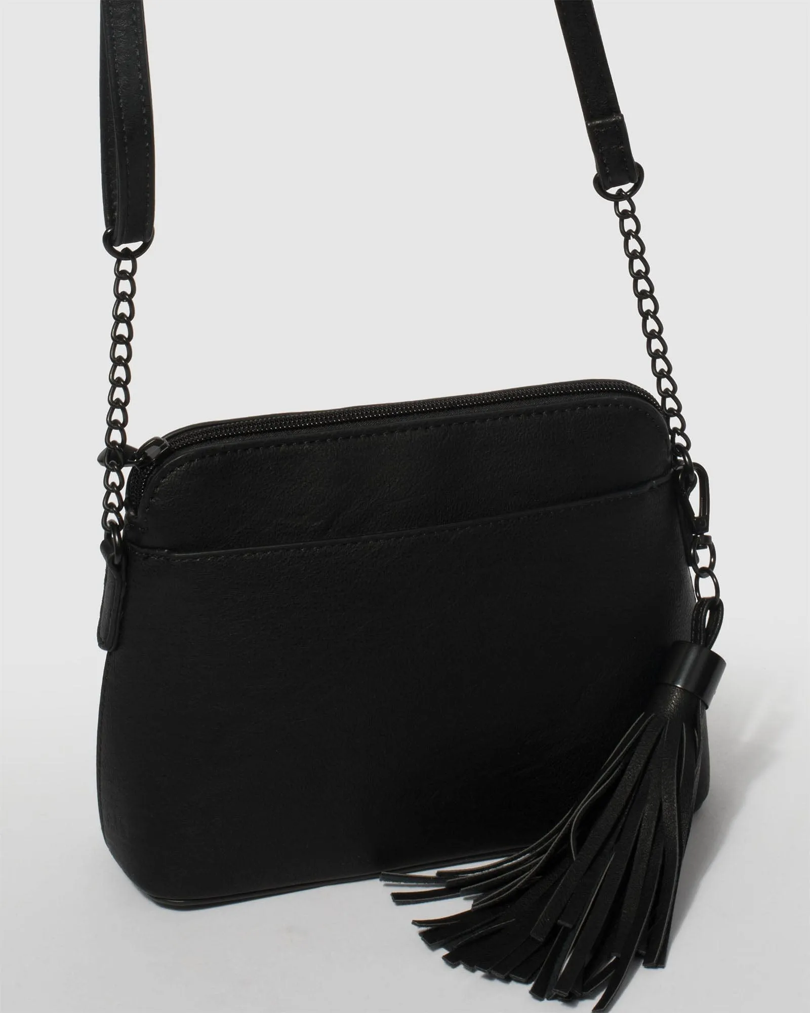 Black Karen Crossbody Bag