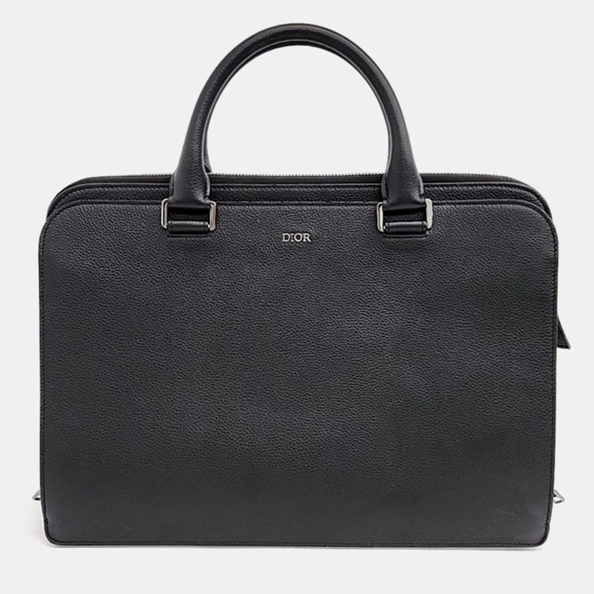 Black Leather Briefcase
