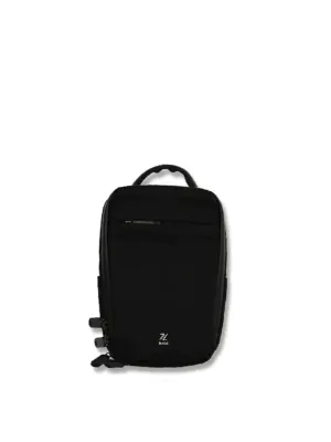 Bold Mimic: Multi-Carry Sling/Backpack in Raven Black Color
