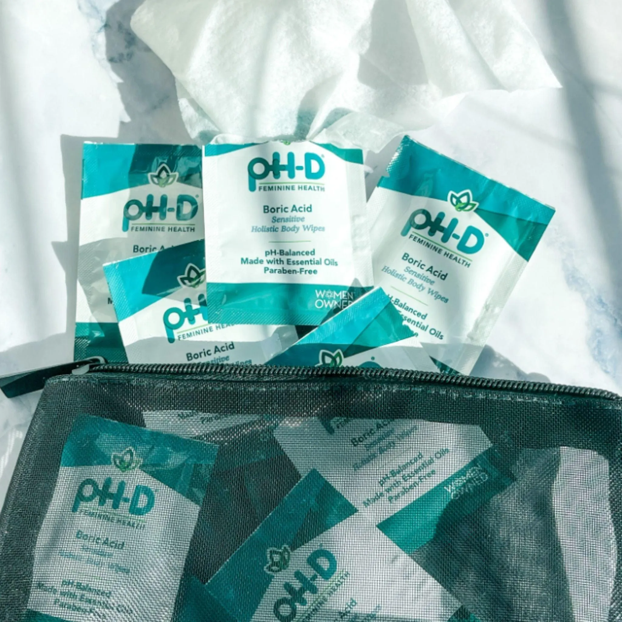 Boric Acid Sensitive Holistic Body Wipes