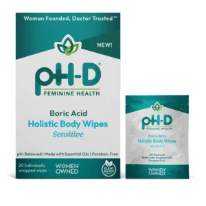Boric Acid Sensitive Holistic Body Wipes