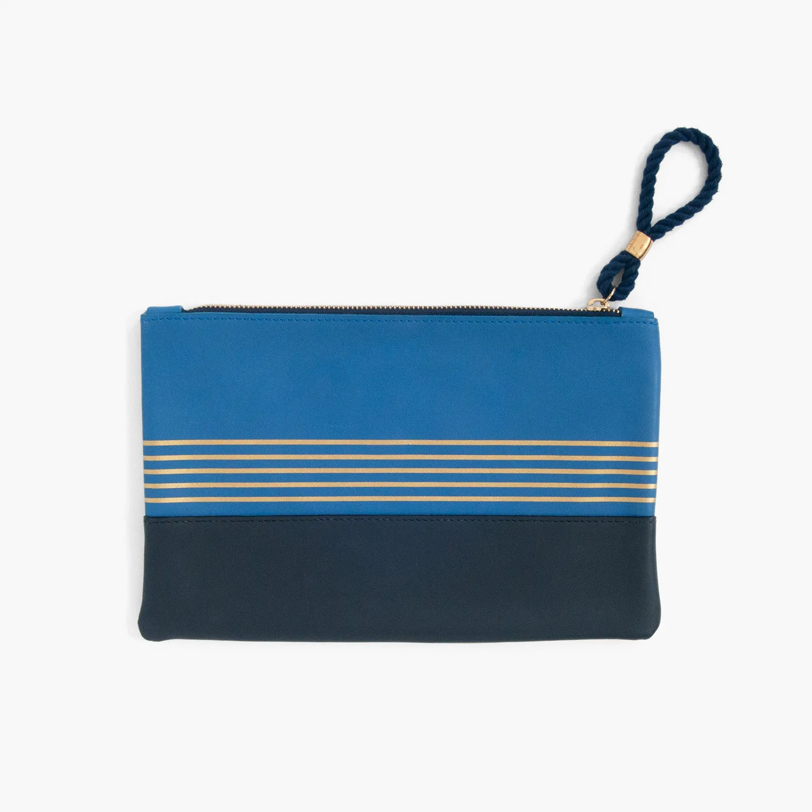 Buoy Block Clutch in Casco Bay Blue   Navy