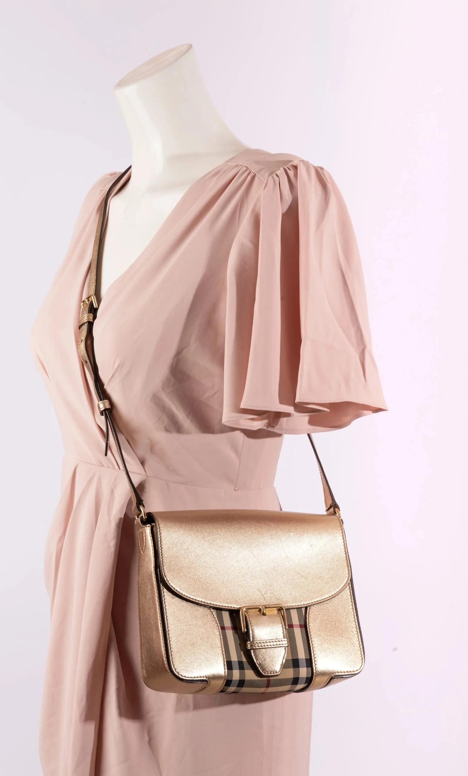 Burberry Horseferry Check Dickens Crossbody Bag