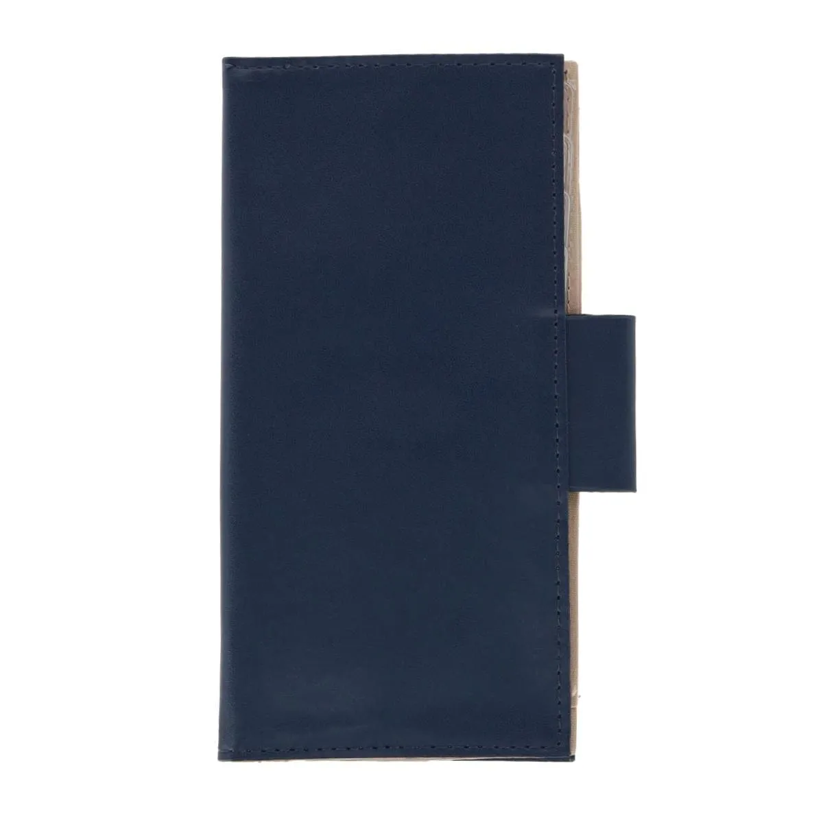 Buxton Women's Leather Long Bifold Organizer Wallet with Floral Emboss