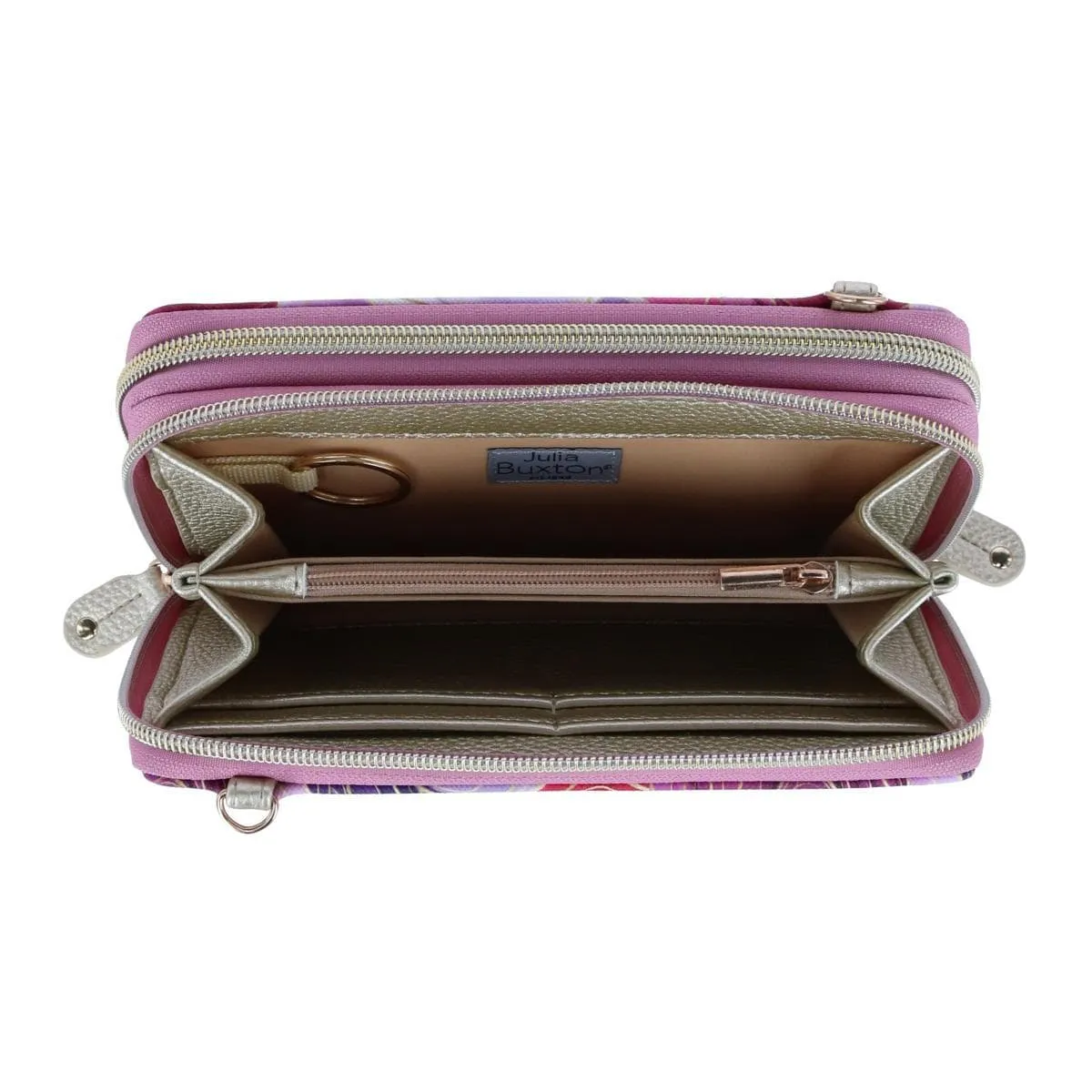 Buxton Women's Styling Vegan Leather Ultimate Organizer