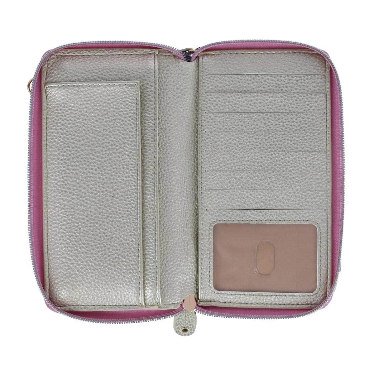 Buxton Women's Styling Vegan Leather Ultimate Organizer