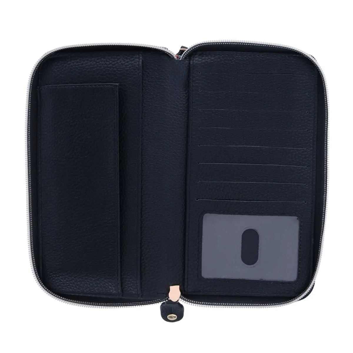 Buxton Women's Styling Vegan Leather Ultimate Organizer