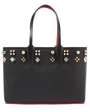 Cabata Stud Tote in Black