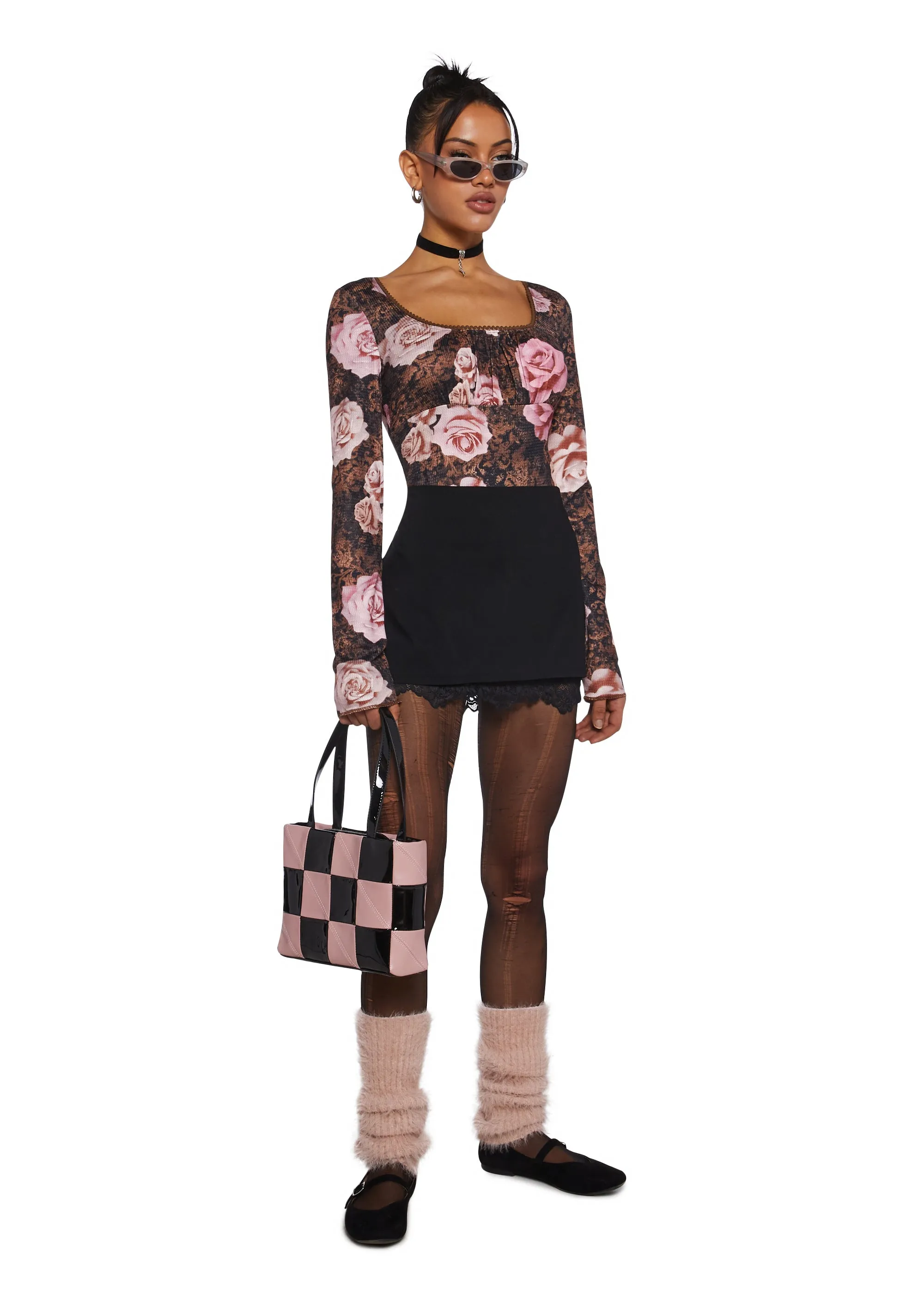 Cancel Plans Patchwork Crossbody Bag