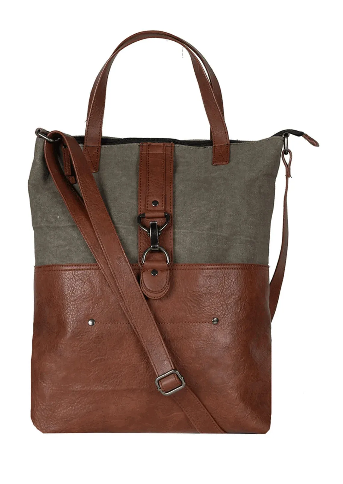 Canvas Convertible Crossbody