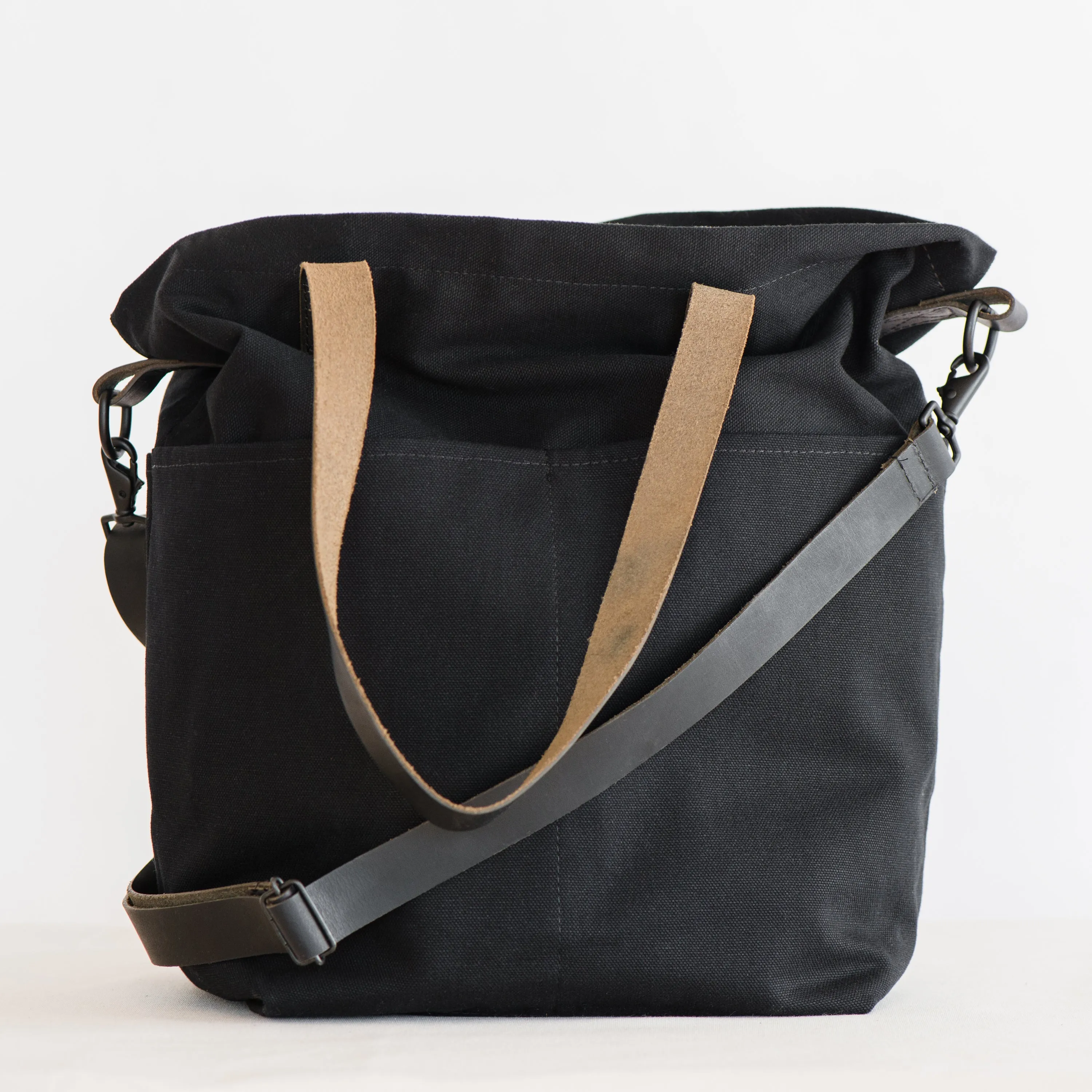 canvas crossbody project tote