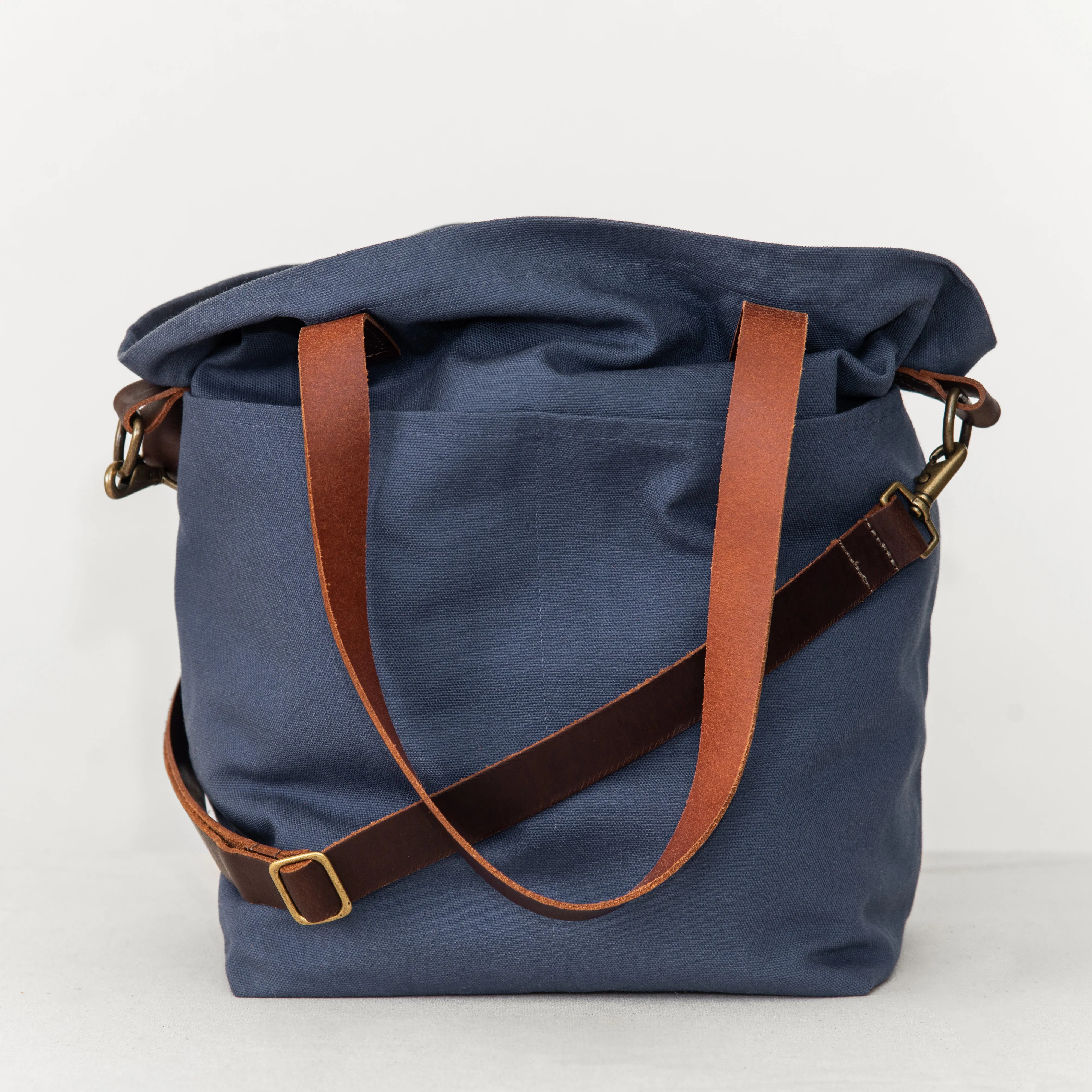 canvas crossbody project tote