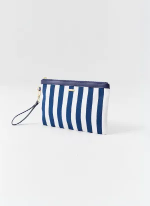 Capri Navy Nautical Clutch