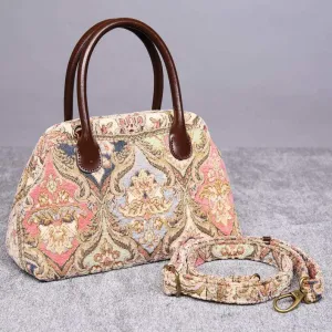 Carpet Handbag Golden Age Pink
