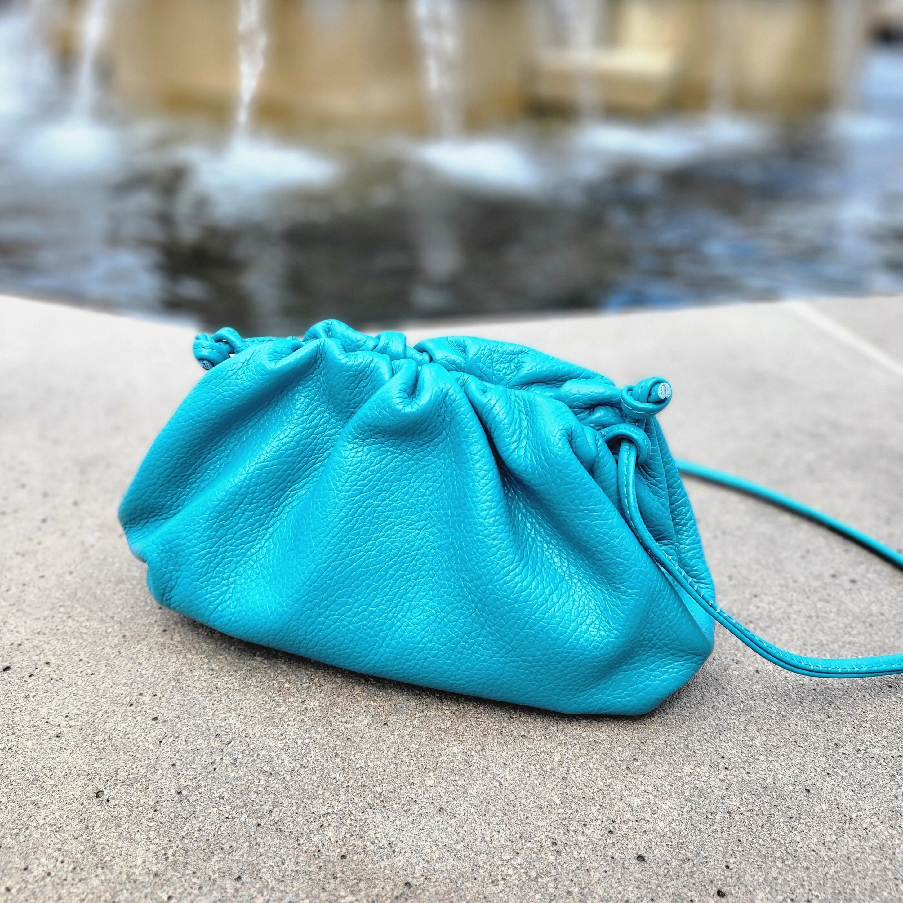 Carro Positano Leather Mini Clutch 85487