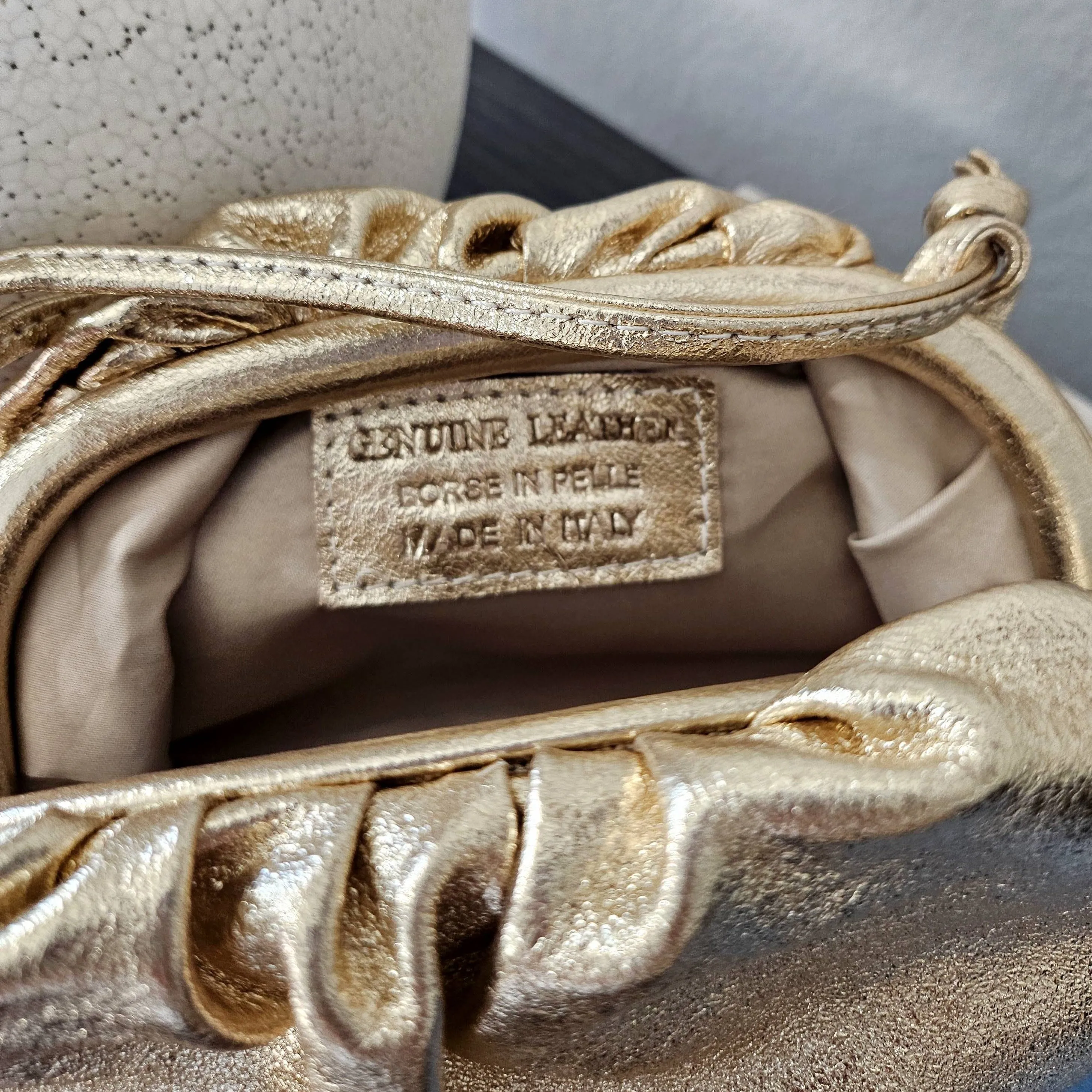 Carro Positano Leather Mini Clutch 85487