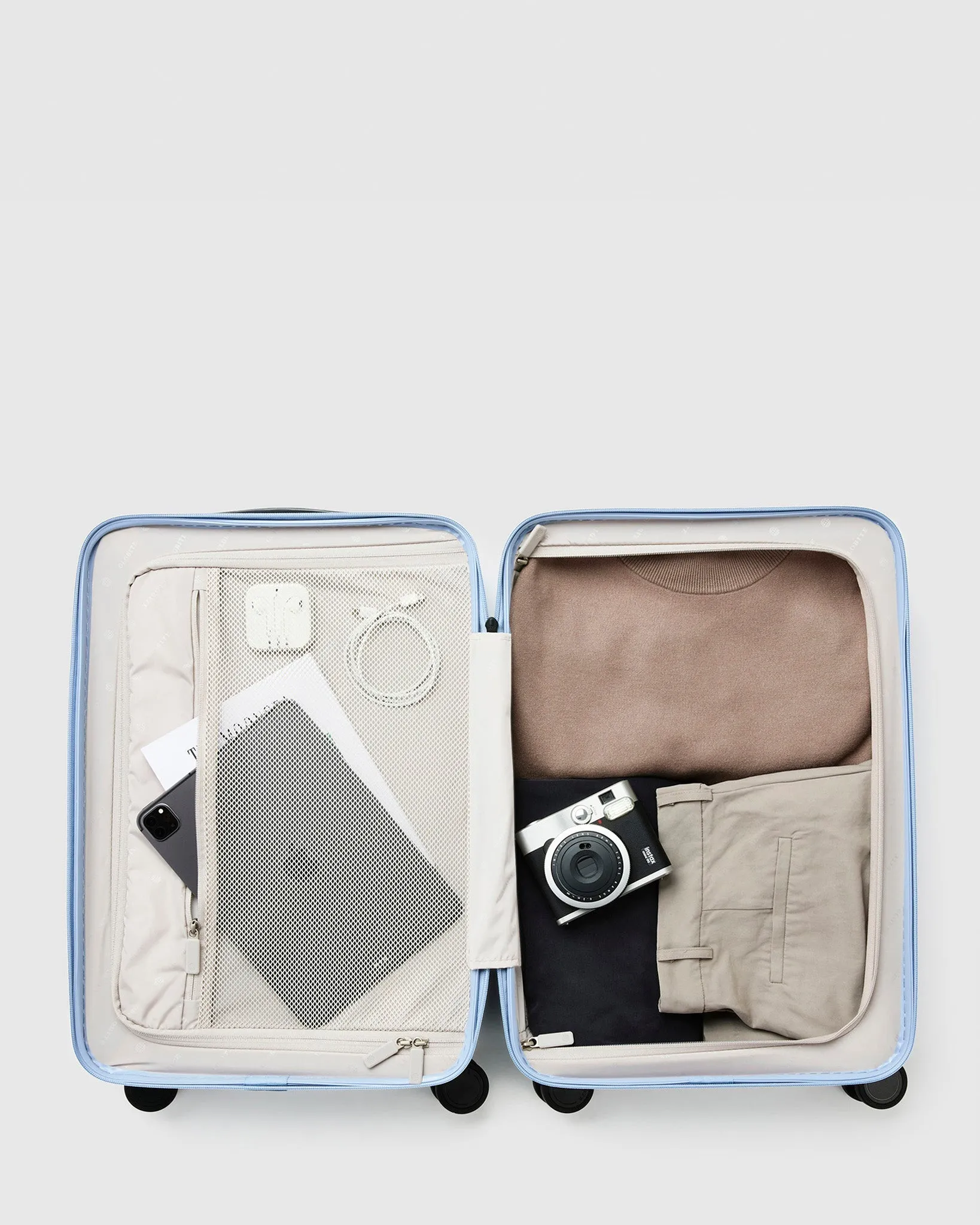 Carry On Suitcase - Zen Blue