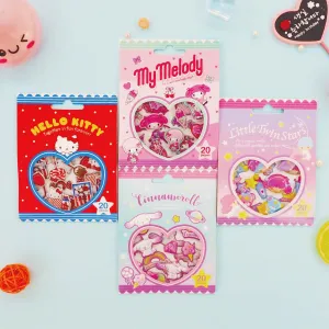 Cartoon Pink 3D Stickers