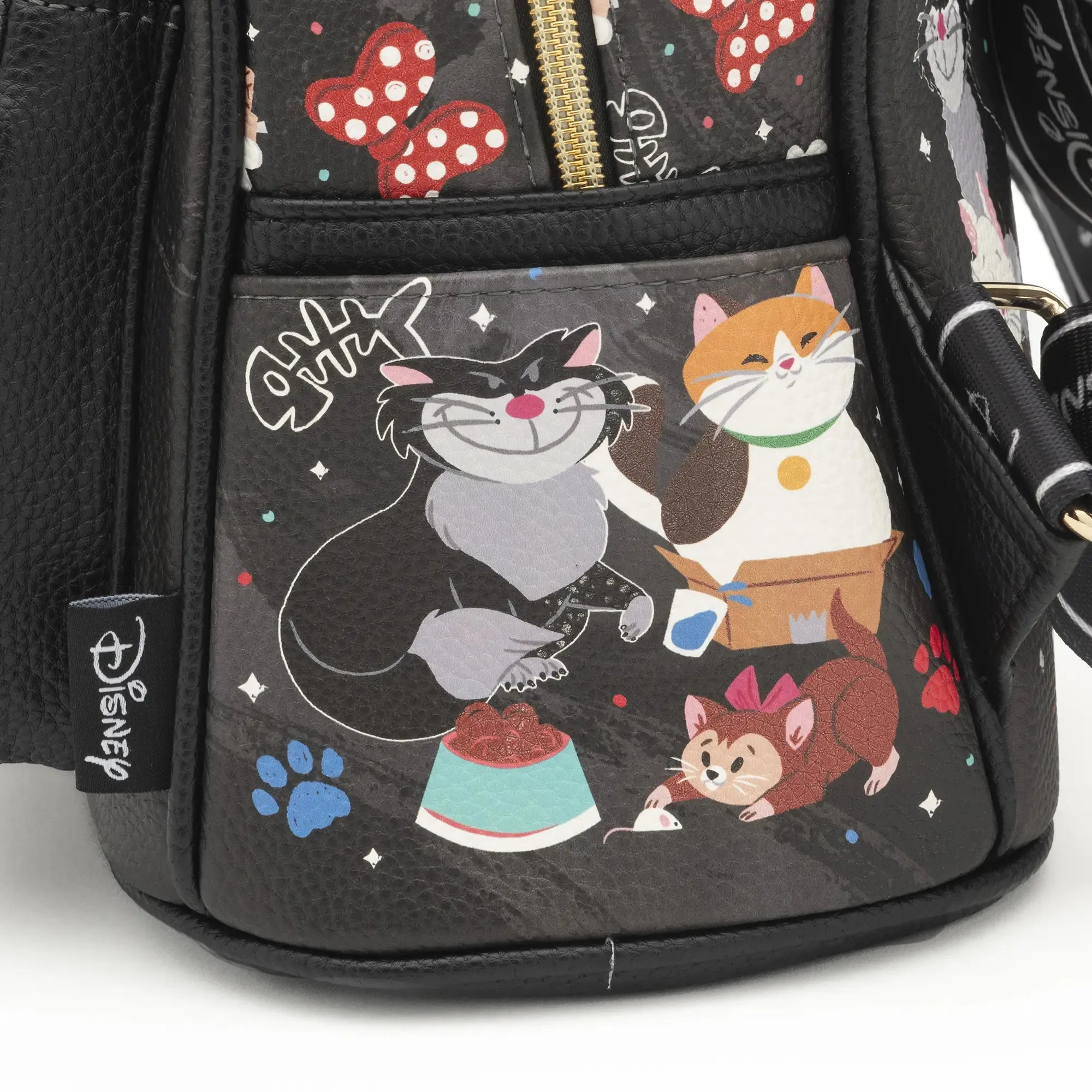 Cats of Disney WondaPop 11" Vegan Leather Fashion Mini Backpack