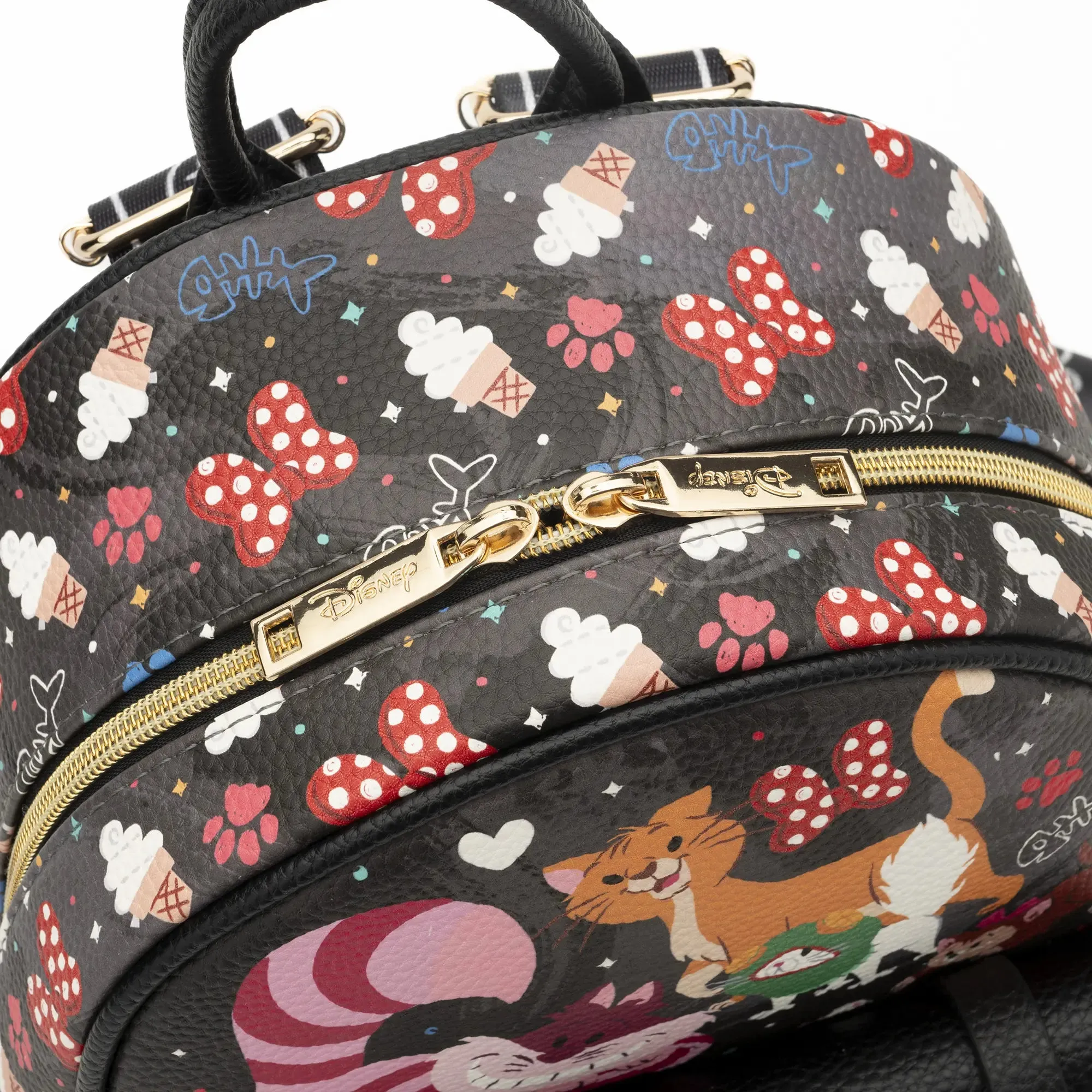 Cats of Disney WondaPop 11" Vegan Leather Fashion Mini Backpack