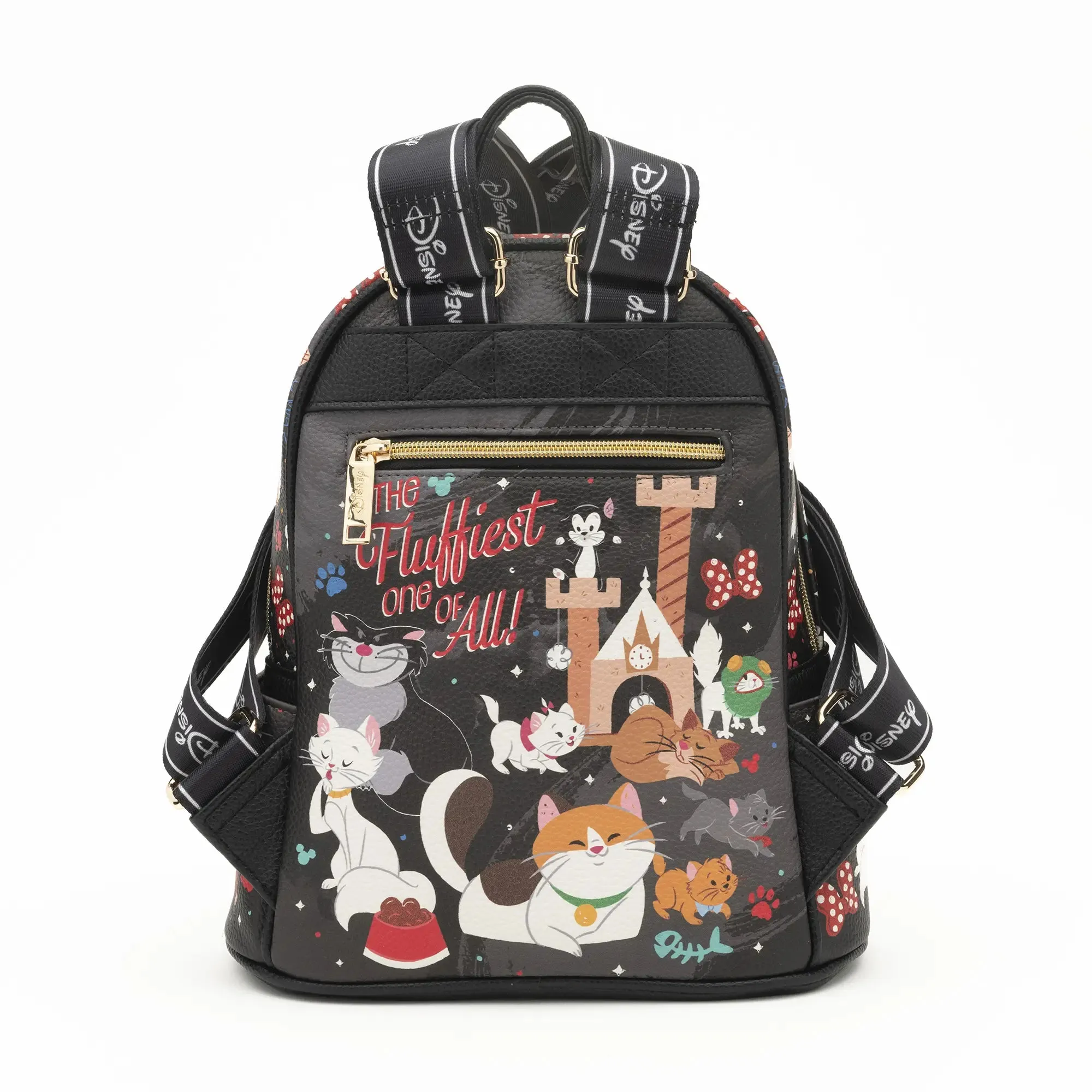 Cats of Disney WondaPop 11" Vegan Leather Fashion Mini Backpack