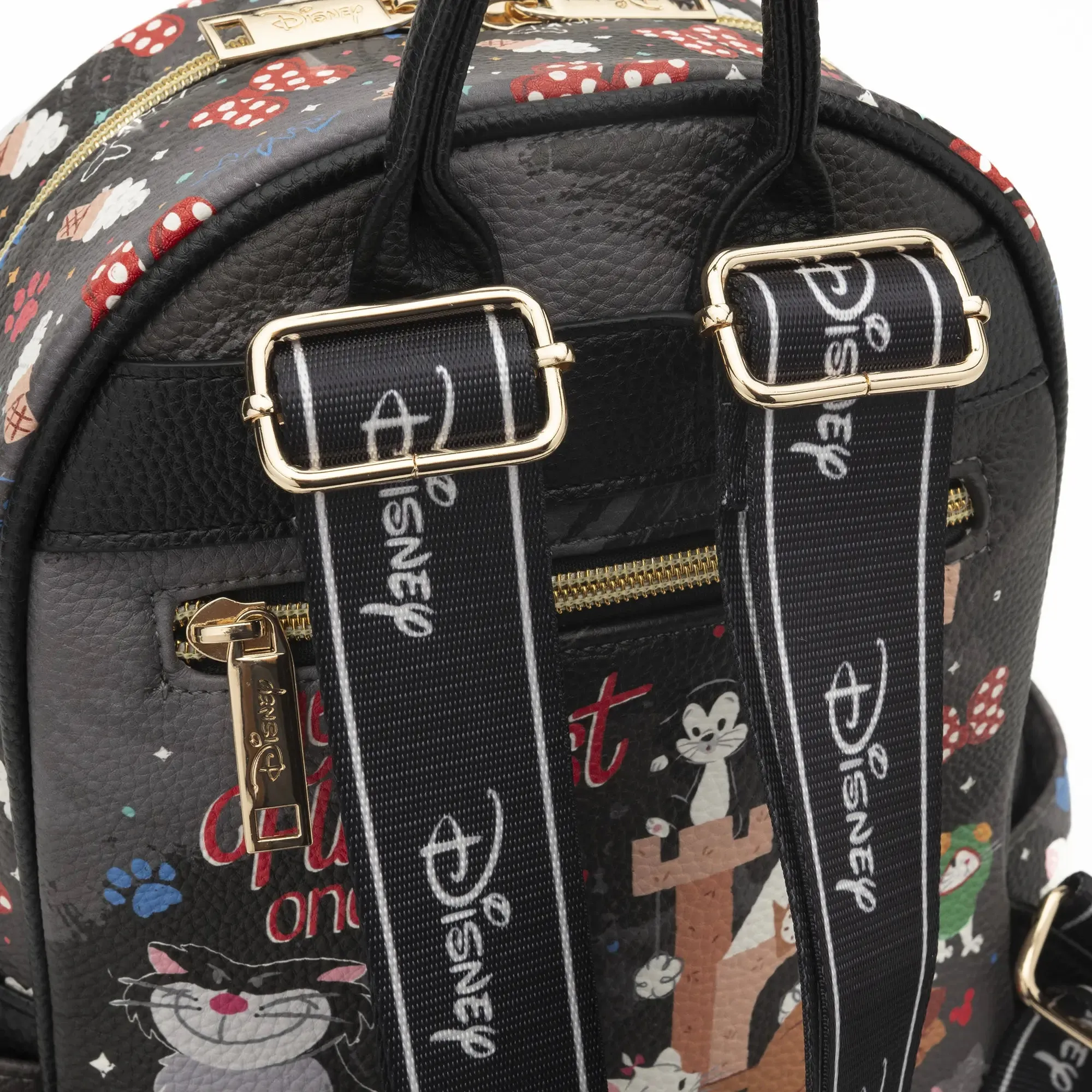 Cats of Disney WondaPop 11" Vegan Leather Fashion Mini Backpack