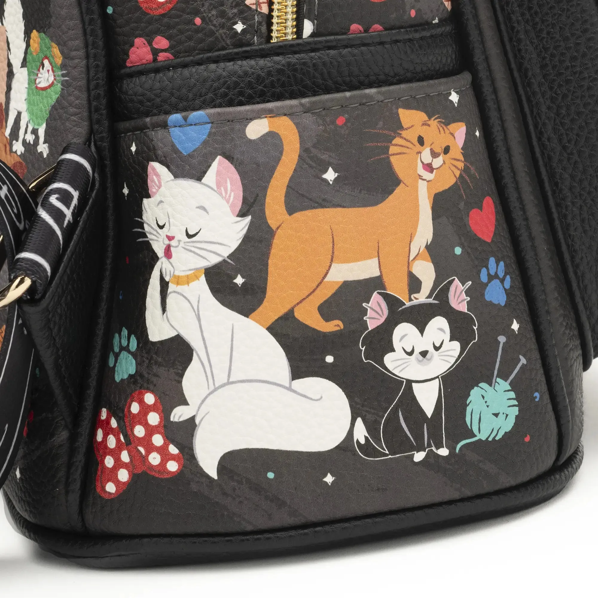 Cats of Disney WondaPop 11" Vegan Leather Fashion Mini Backpack