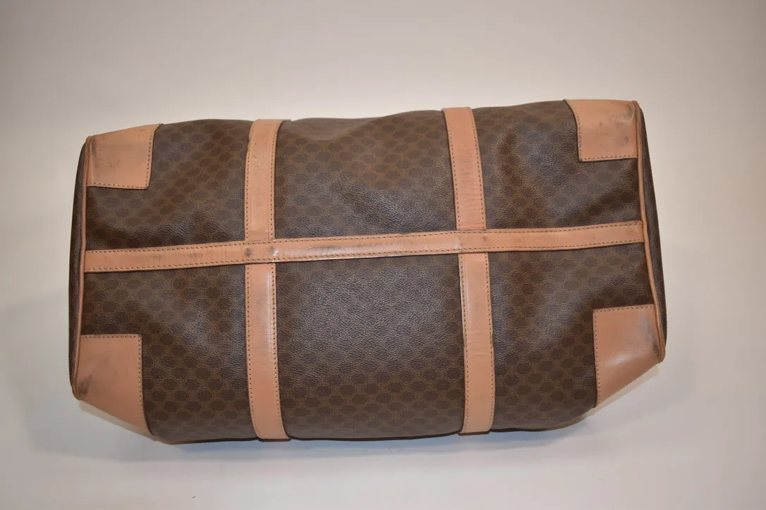 Celine Vintage Macadam Duffle Bag