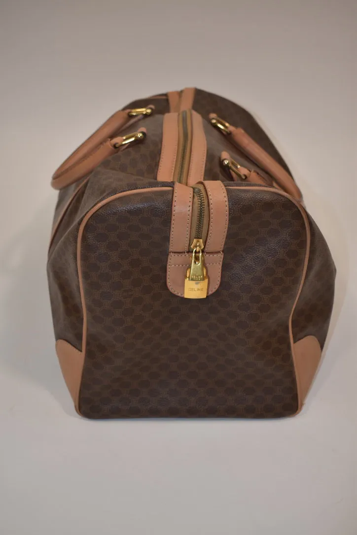 Celine Vintage Macadam Duffle Bag